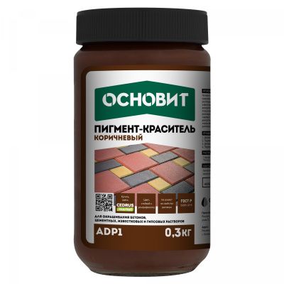Пигмент-краситель ОСНОВИТ КОЛОРСКРИН AdP1 коричневый