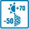 температура эксплуатации  -50...+70
